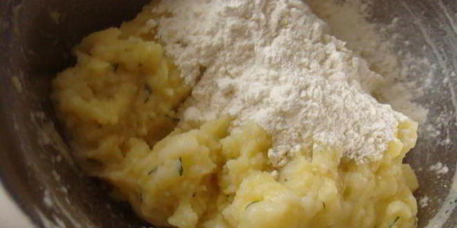 Рецепт картофельных крокетов с начинкой