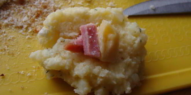 Рецепт картофельных крокетов с начинкой