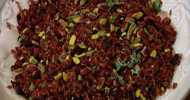 Рецепт Красного риса с барбарисом и фисташками