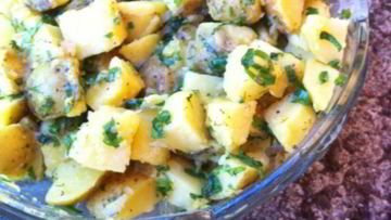 Рецепт Молодого картофеля по-французски