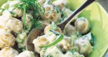 Рецепт Молодого картофеля со сметаной и зеленью