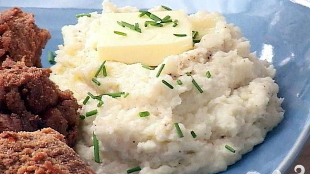 Как приготовить пюре из цветной капусты с чесноком и пармезаном