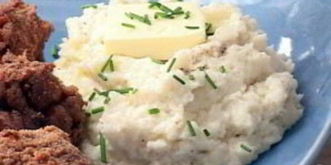 Рецепт пюре из цветной капусты с чесноком и пармезаном