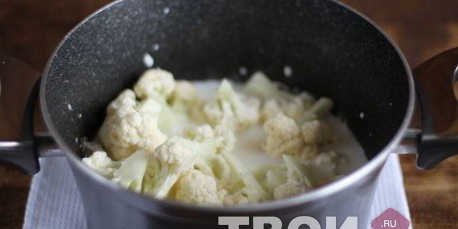 Рецепт пюре из цветной капусты