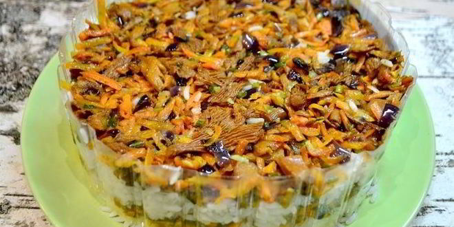 Рецепт риса с лесными лисичками