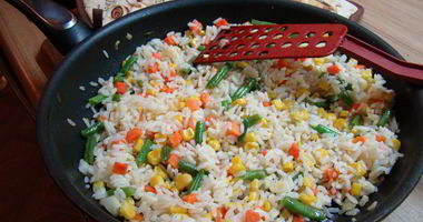 Рецепт Риса с овощами по-гавайски