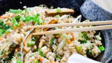 Рецепт Риса, жаренного с тунцом