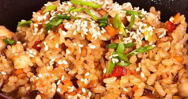 Рецепт Тайского жареного риса с маслом арахиса
