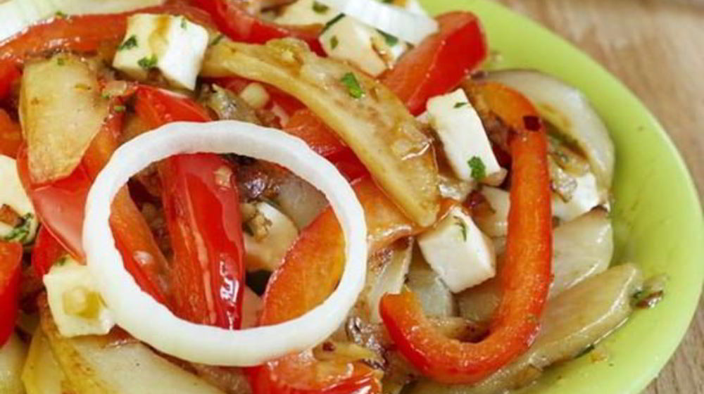 Как приготовить жареный картофель по-гречески