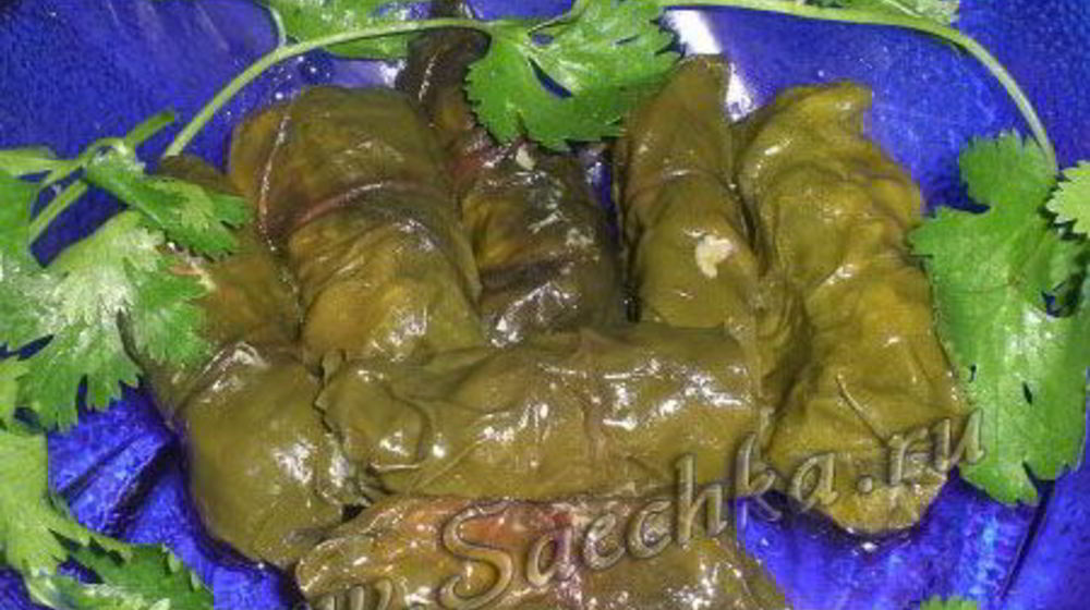 Как приготовить долму