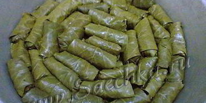 Рецепт долмы