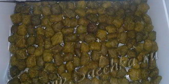 Рецепт долмы