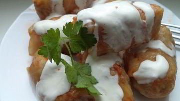 Рецепт Голубцов из квашеной капусты