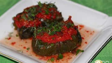 Рецепт Голубцов из свекольной ботвы с булгуром