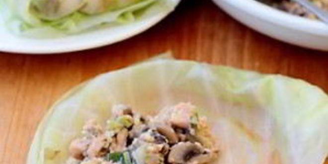 Рецепт голубцов с рыбой