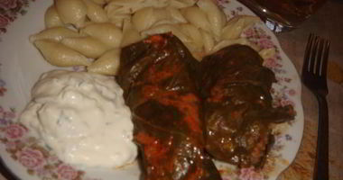 Рецепт Голубцов в лахане с двумя соусами