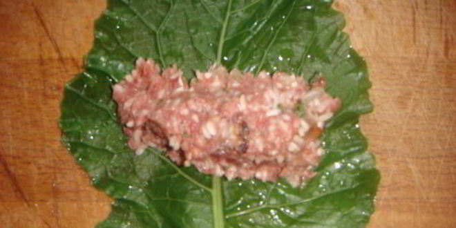 Рецепт голубцов в лахане с двумя соусами