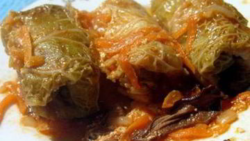 Рецепт Голубцов в листьях савойской капусты