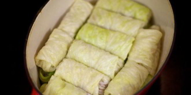 Рецепт голубцов в сметанном соусе