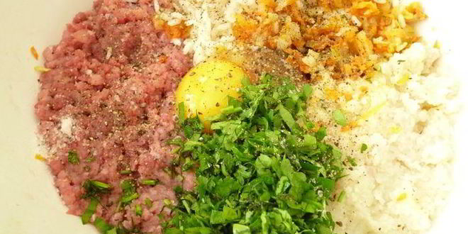 Рецепт ленивых голубцов с цветной капустой