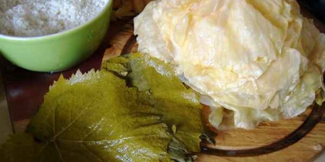 Рецепт молдавских голубцов сэрмэлие