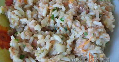 Рецепт Мясной начинки для голубцов, фаршированного перца и кабачков