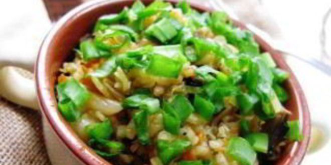 Рецепт постных ленивых голубцов