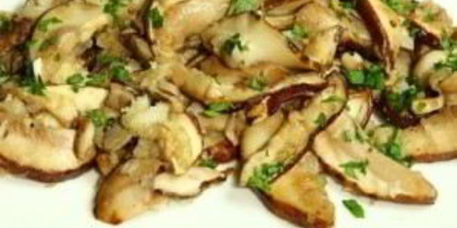 Рецепт белых грибов жареных