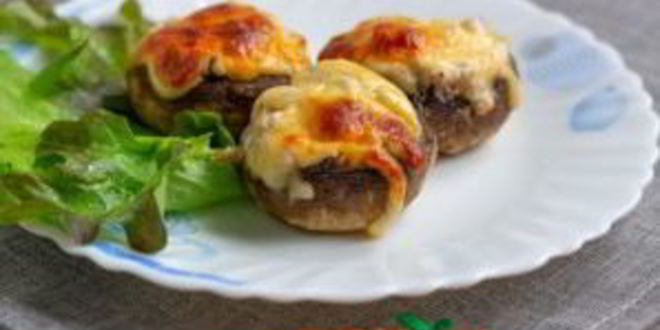 Рецепт фаршированных шампиньонов шикарных