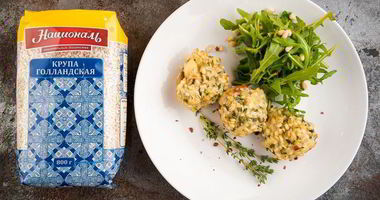 Рецепт Грибов, фаршированных перловкой