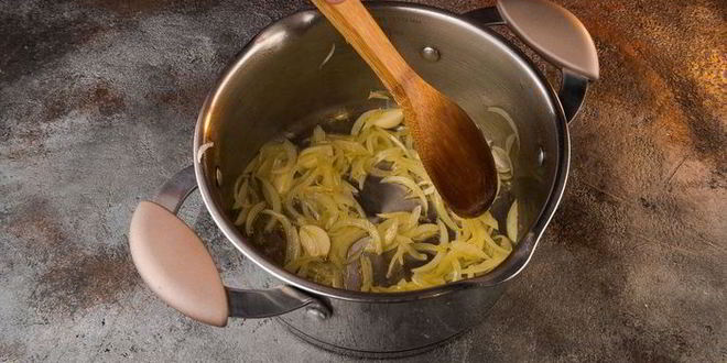 Рецепт грибов, фаршированных перловкой