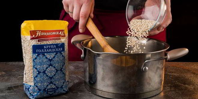 Рецепт грибов, фаршированных перловкой