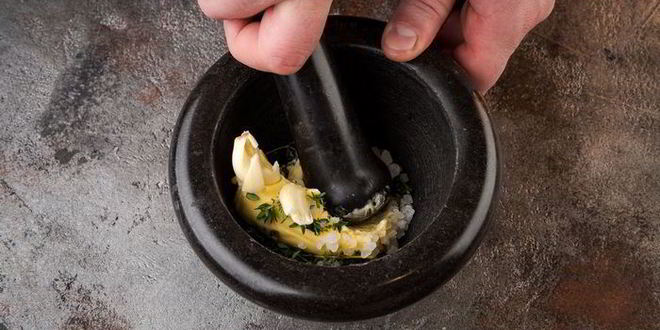 Рецепт грибов, фаршированных перловкой