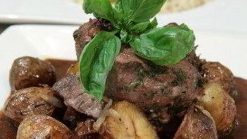 Рецепт Грибов с карамелизованным луком