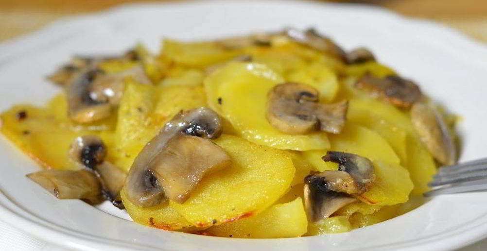 Рецепт тушеные шампиньоны с тыквой и орегано