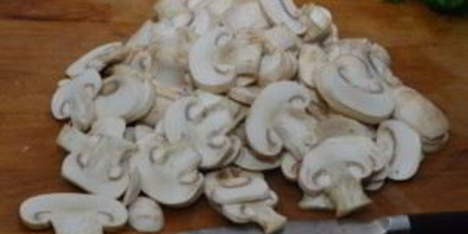 Рецепт грибов тушеных в сливках