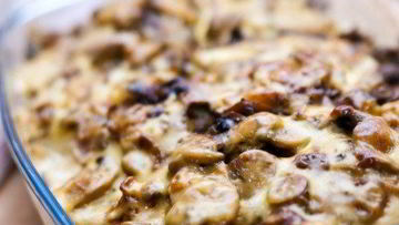 Рецепт Грибов, запеченных с сыром