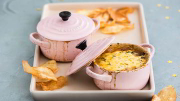 Рецепт Грибов, запеченных в кокотнице