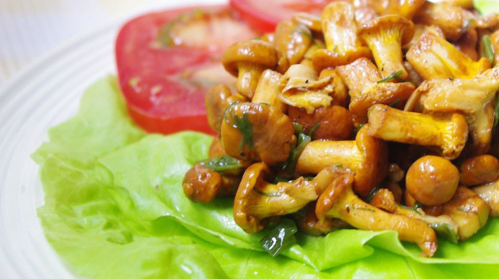 Как приготовить лисичек, запеченных в фольге