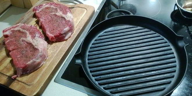 Рецепт рибая, грибы, картошка — праздника