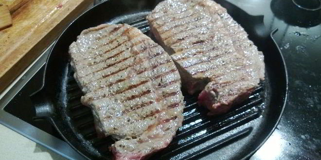 Рецепт рибая, грибы, картошка — праздника