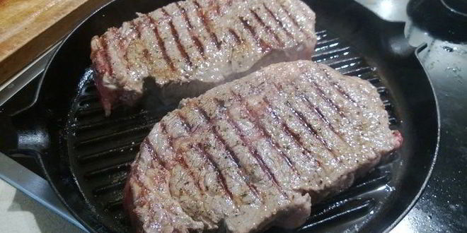 Рецепт рибая, грибы, картошка — праздника