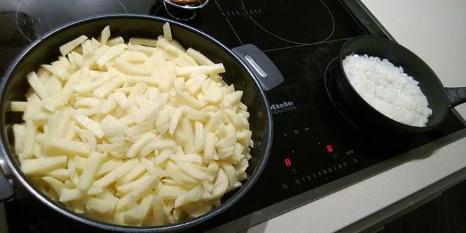 Рецепт рибая, грибы, картошка — праздника