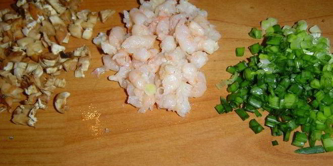 Рецепт шампиньонов фаршированных морское искушение