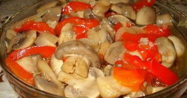 Рецепт Шампиньонов по-корейски