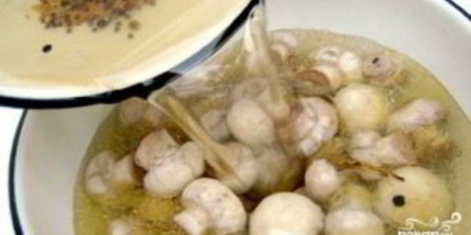 Рецепт шампиньонов по-корейски