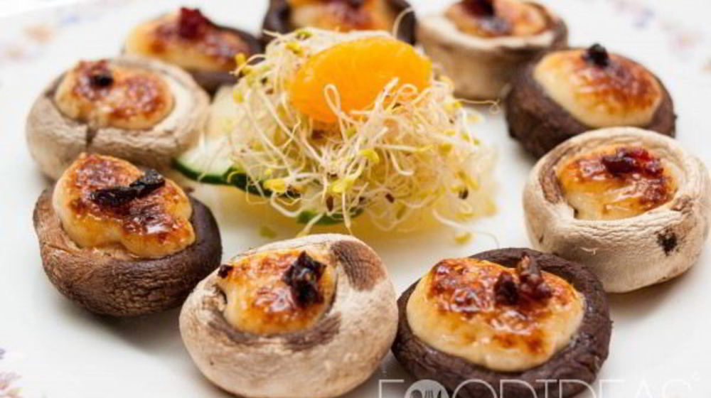 Как приготовить шампиньоны с плавленым сыром