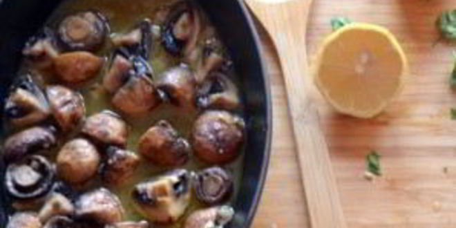 Рецепт шампиньонов, запеченных в духовке