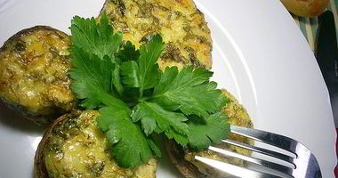 Рецепт Закусочных фаршированных шампиньонов