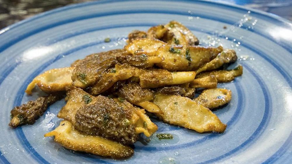 Как приготовить жареных сморчков